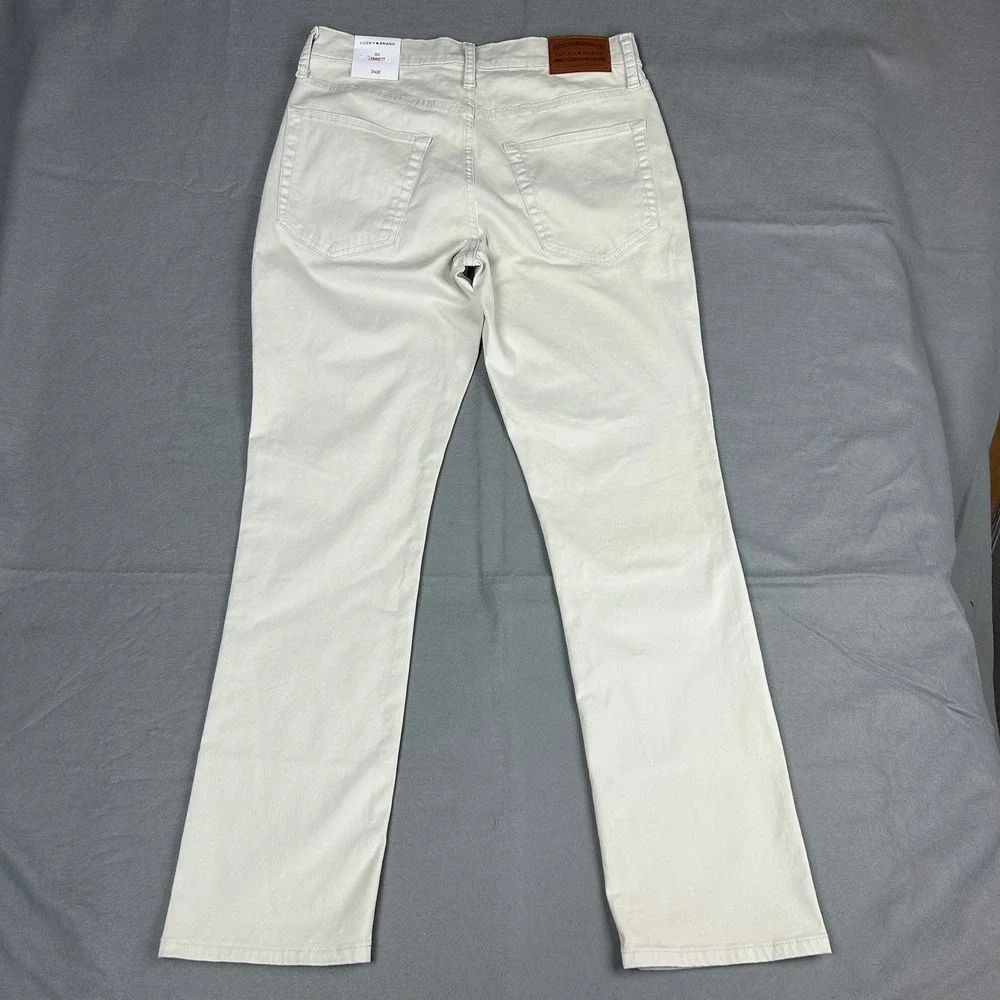 Lucky Brand 223 Straight Advanced Stretch Jeans Mens 31x32 Beige